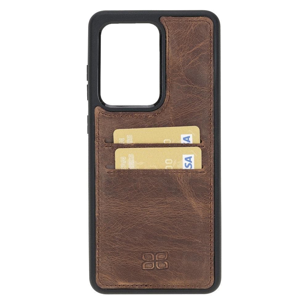 Bouletta Samsung S20 Series Leather flexiable Back Cover With Card Holder