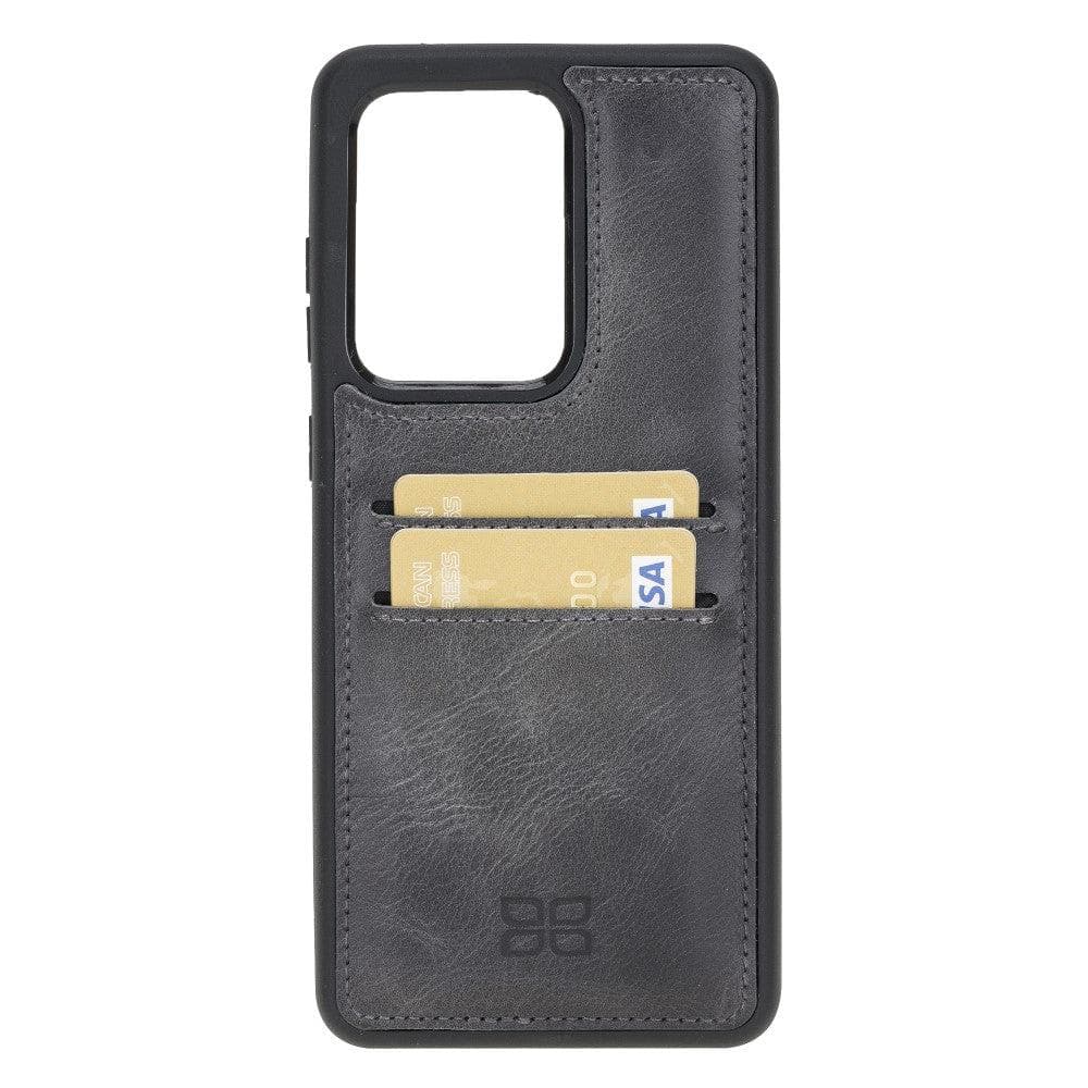 Bouletta Samsung S20 Series Leather flexiable Back Cover With Card Holder