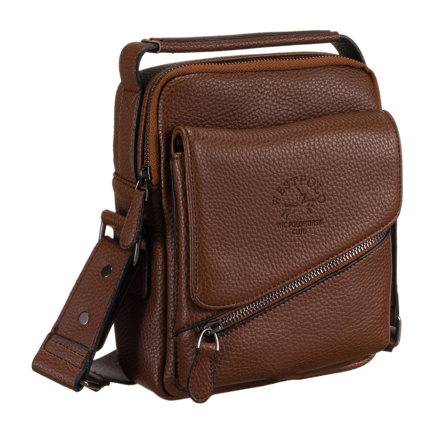 PU Leather Men's Handbag, 7042