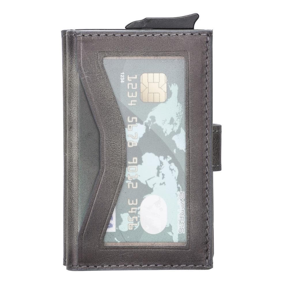 Bouletta Terry Coin Leather Mechanical Card Holder Tn18ef Window