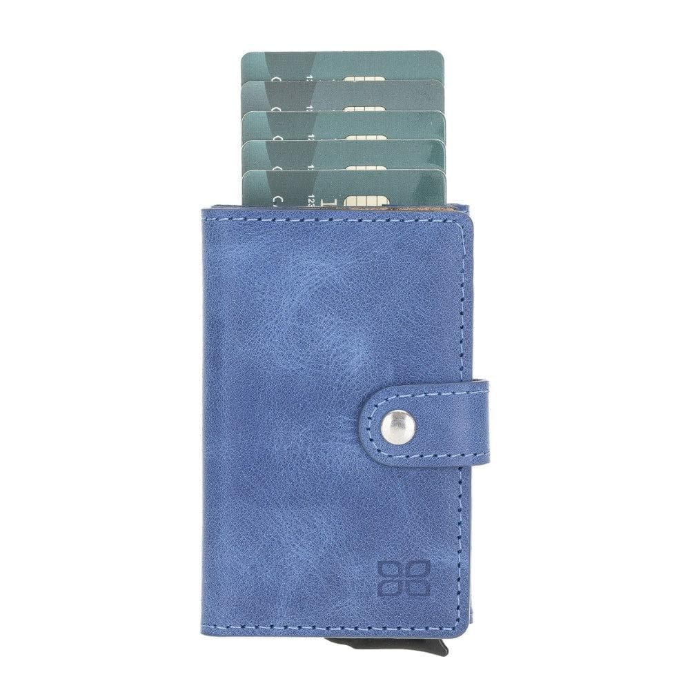 Bouletta Terry Coin Leather Mechanical Card Holder