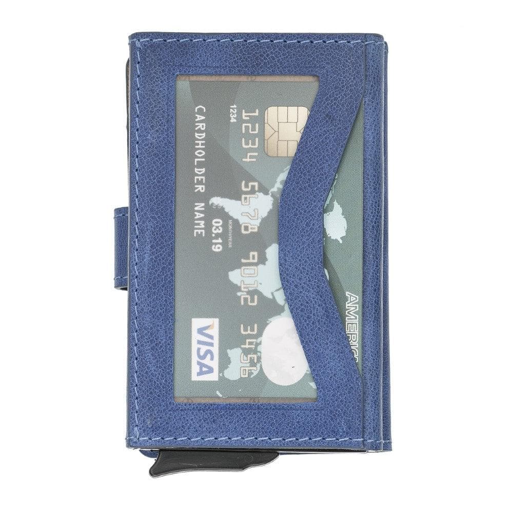 Bouletta Terry Coin Leather Mechanical Card Holder Tn20 Window