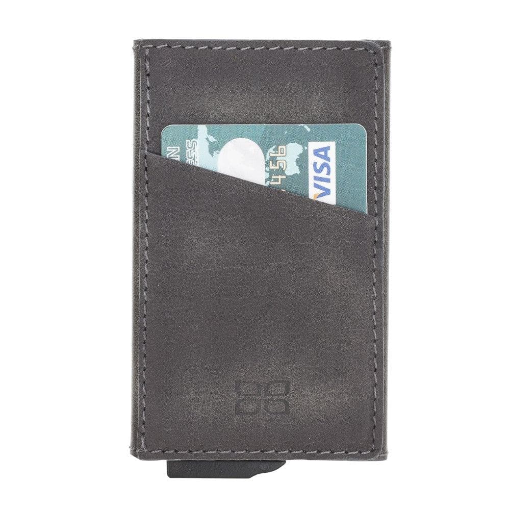 Bouletta Torres Leather Mechanical Card Holder TN18EF