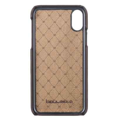 Bouletta Ultimate Holder Genuine Leather Back Cover for iPhone X Series