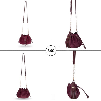 Valentina Suede Leather Women's Bag