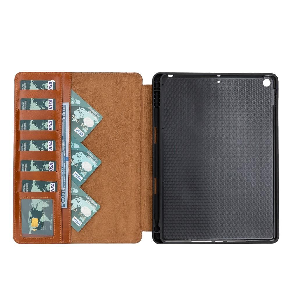 iPad 10.2" Leather Wallet Case for 8th Generation RS02