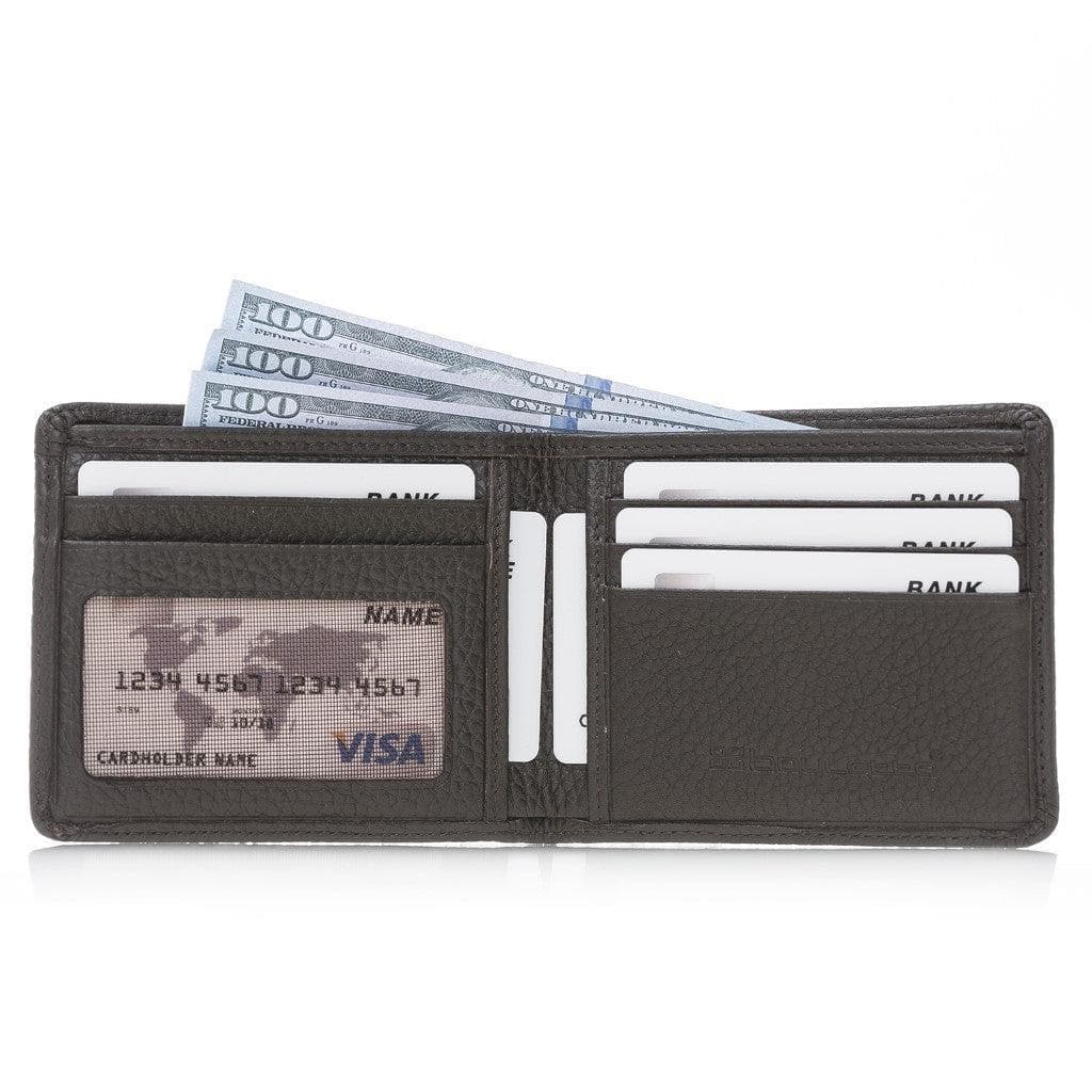 Bouletta Pier Handmade and Personalised Genuine Leather Wallet for Men's