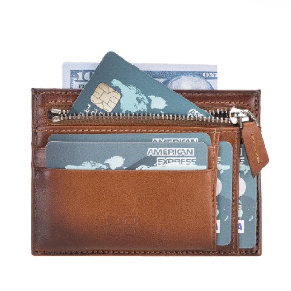 Bouletta Zip Leather Card Holder